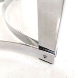 Round table glass chrome Merrow Associates Robert Young