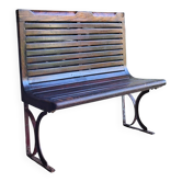 Banc / Banquette de métro parisien Sprague 1930's