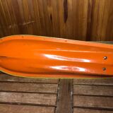 Old Toy Boat Tin MS Helgoland A Remontoir 1950 Vintage #A600