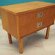 Set of bedside tables, 70s, Danish design, made in Denmark