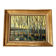 Tableau très ancien sous bois au coucher de soleil