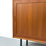 Danish Sideboard in Teak by Carlo Jensen for Hundevad & Co., 1960s