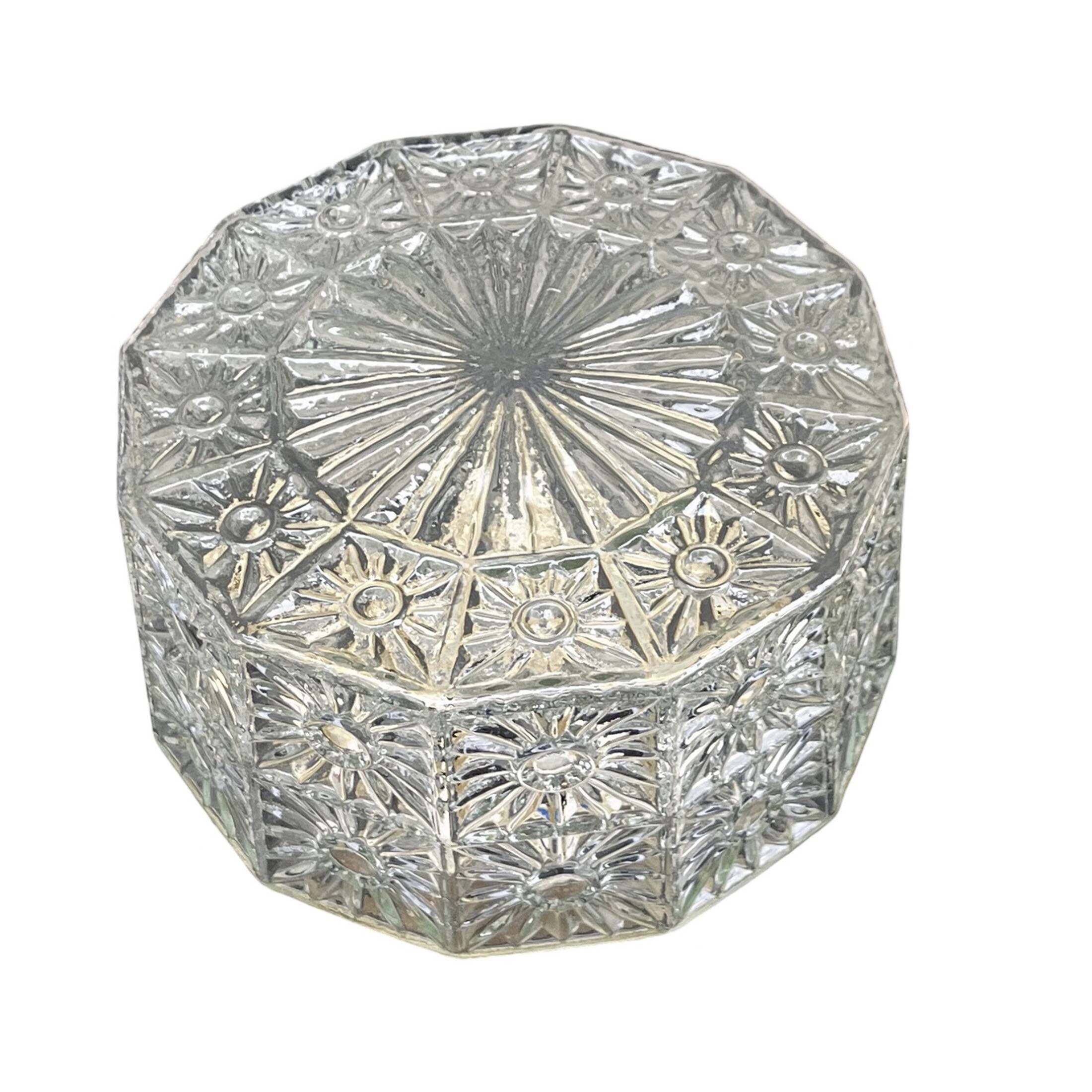 Ceiling lamp, VEB Beleuchtungsglas Kombinat Gorlitz, Germany, 1970s.