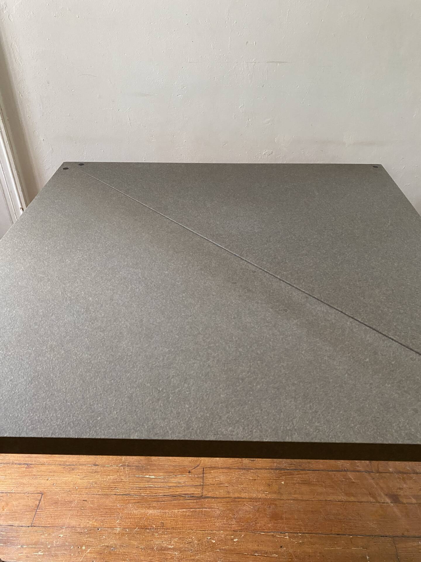 Deux tables Cassina Tangram par Massimo Morozzi vintage design Italie