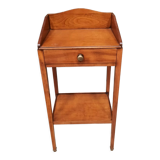 Cherry wood side table