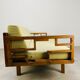 Scandinavian style daybed sofa 50s Yugoslavia