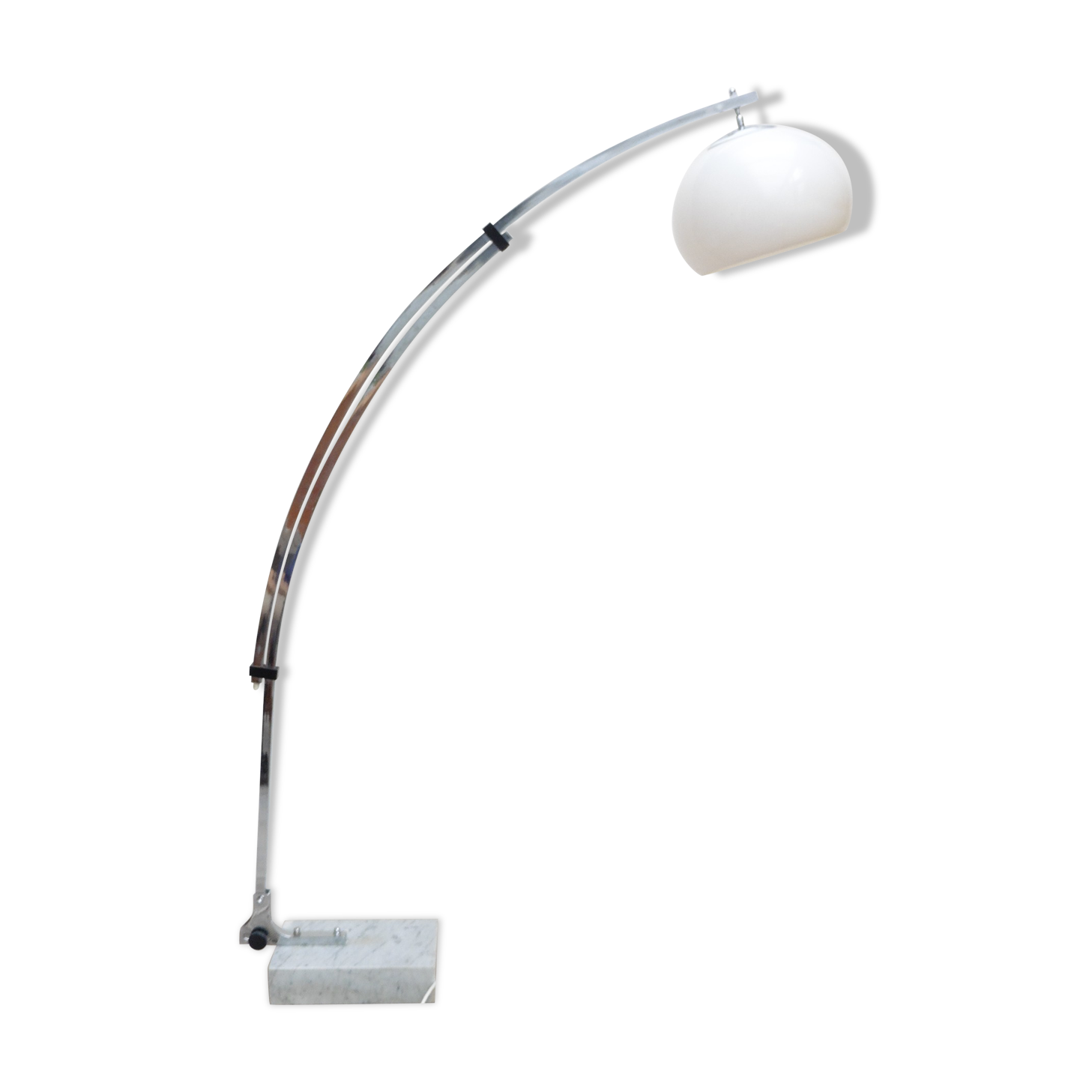 Arcos floor lamp 70s marble base