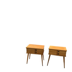 Paire de chevets scandinave