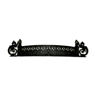 19th century cast iron chimney bar
