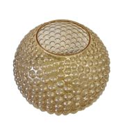 Vintage Yellow Bubble Lampshade, 1970s