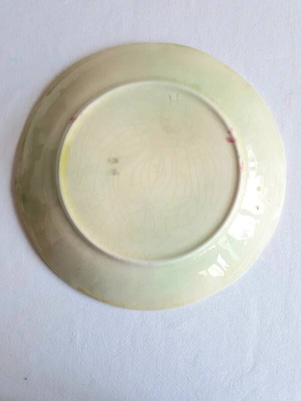 Antique slipware plate