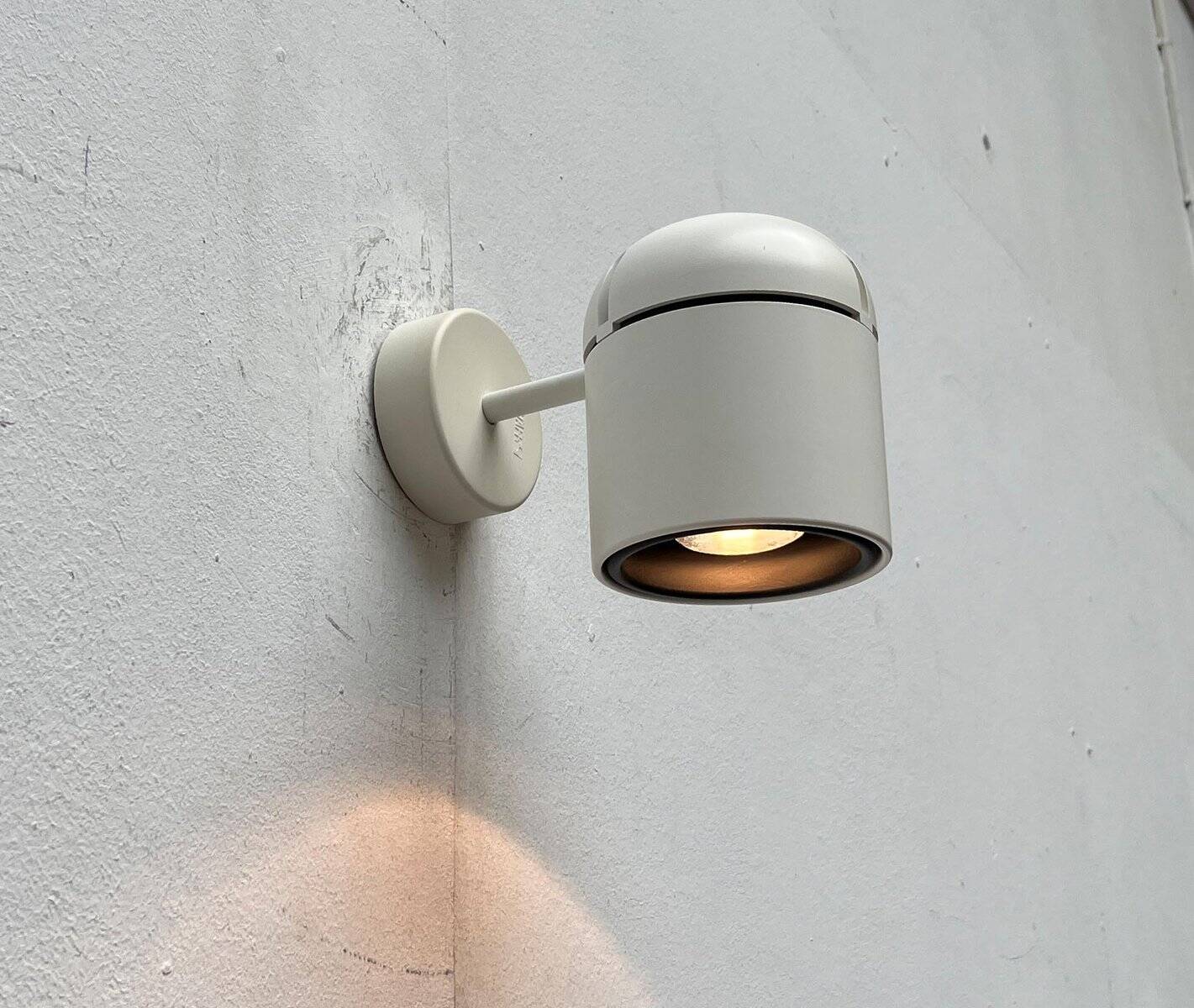 Mid-century German Space Age wall lamps or ceiling lights by Arnold Berges for Staff Leuchten, 1970s, set of 7.