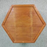 Set of 2 bamboo coffee tables
