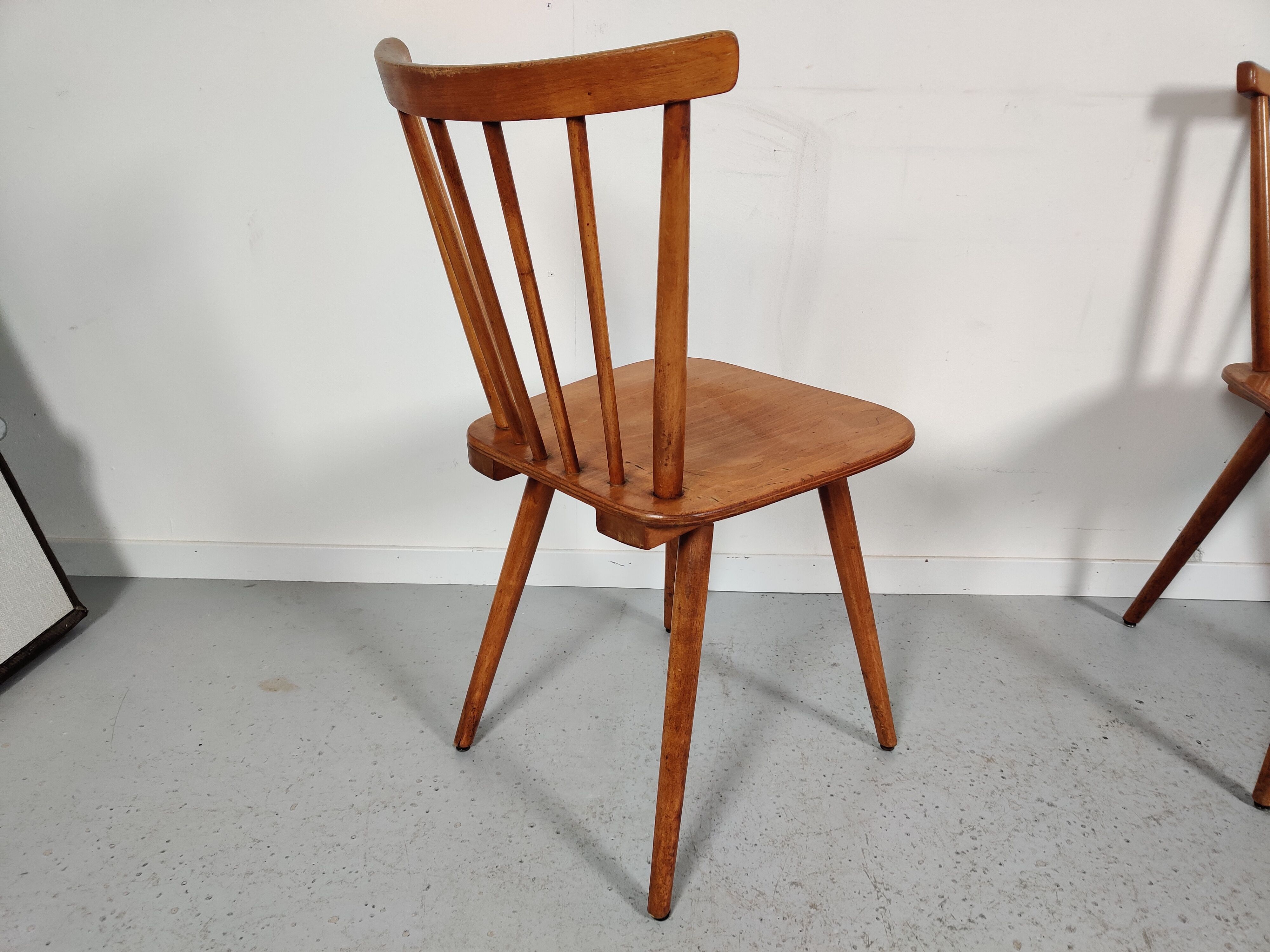 6 60s bistro bar chairs