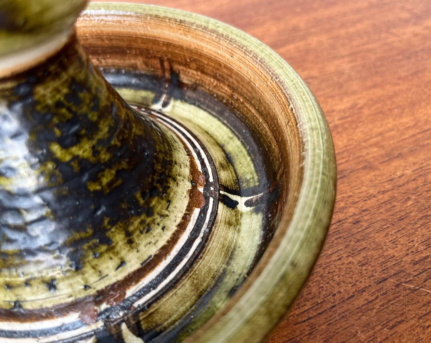 Mid-century German studio candlestick, 1960s