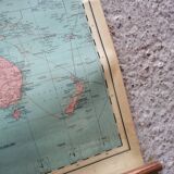 Old world map planisphere Royal Interocean Lines