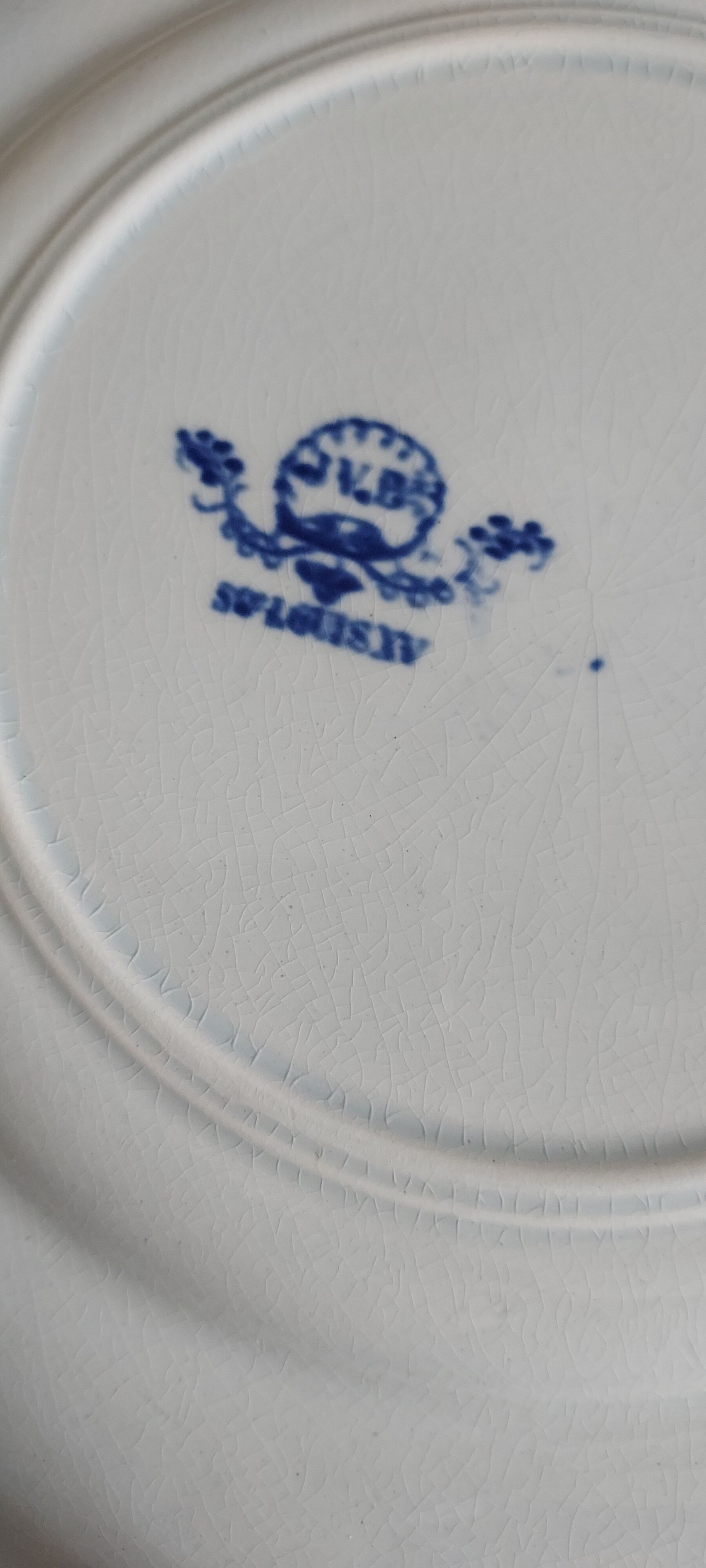 Plate Jules Vieillard Bordeaux