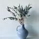 Poterie vintage en céramique effet craquelé