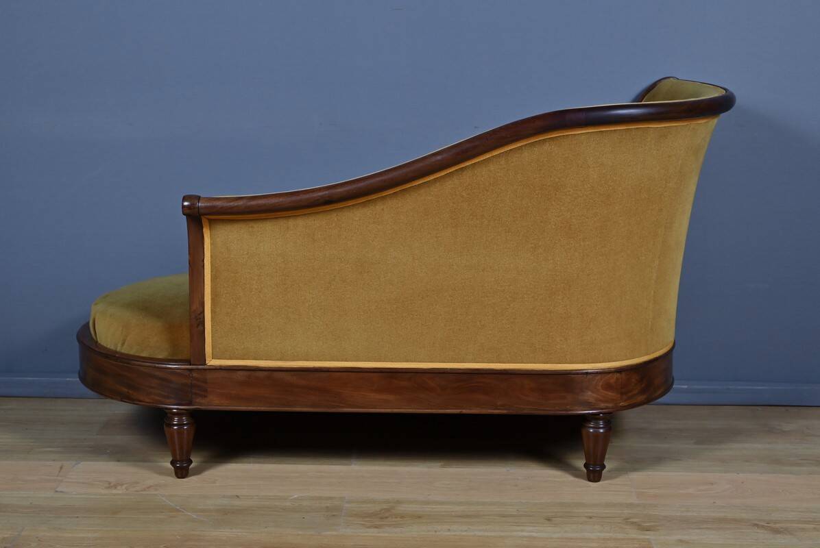 Mahogany Méridienne, Restoration period – Early 19th century
