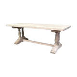 Ancient solid oak farm table