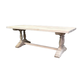 Ancient solid oak farm table