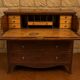 Commode-secrétaire Anglaise en acajou