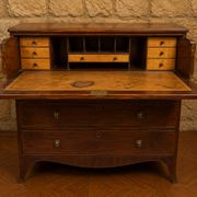 Commode-secrétaire Anglaise en acajou