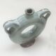 Vernified ceramic vase with handles