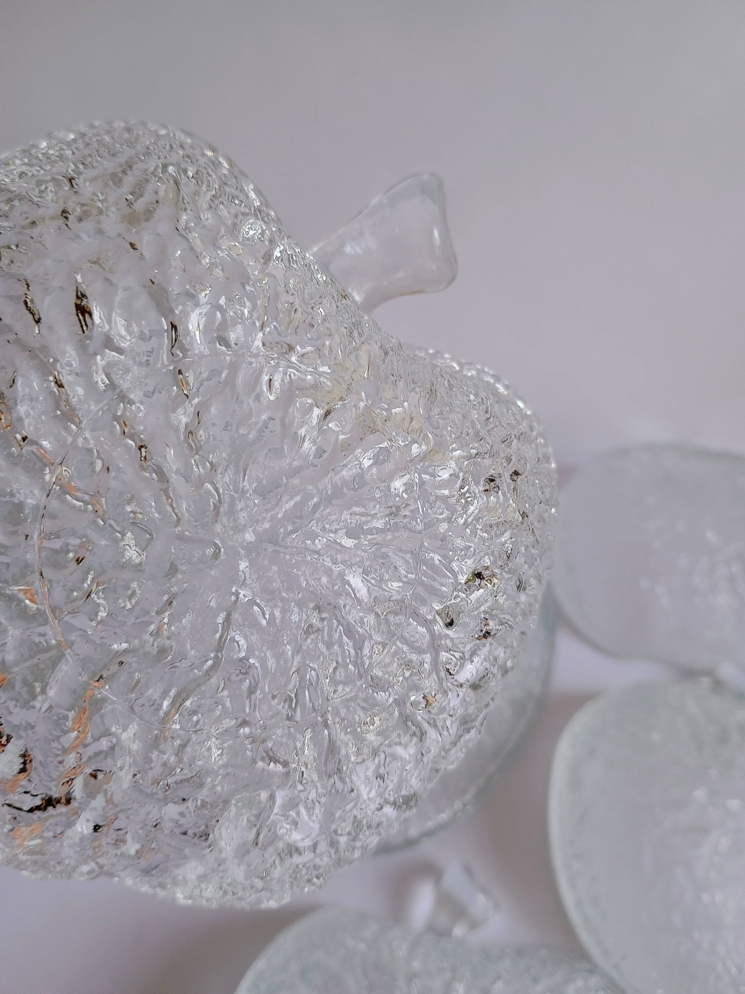 Apple-shaped dessert set