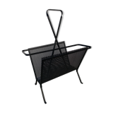 Black metal magazine rack Mathieu Mategot 1950