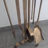 Set de cheminée en fer