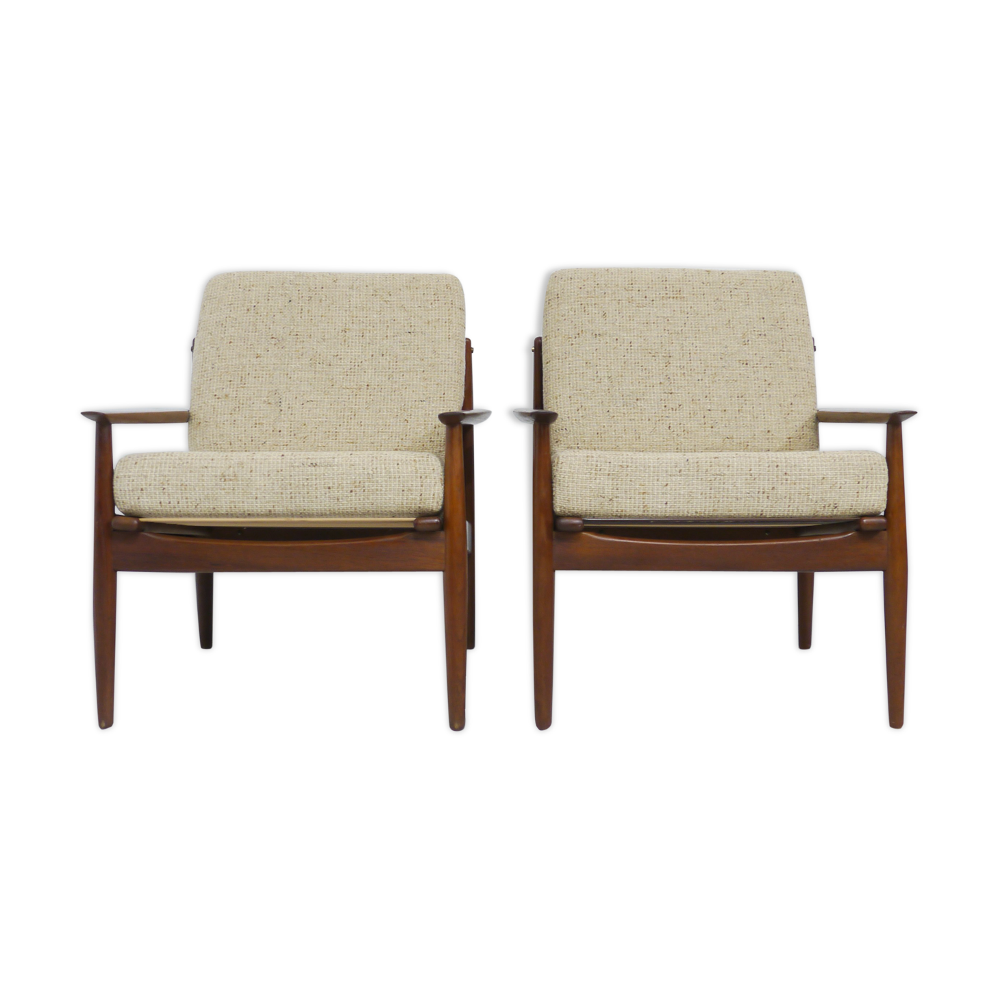 Armchairs by Svend Age Eriksen for Gløstrup Mobelfabrik