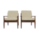 Armchairs by Svend Age Eriksen for Gløstrup Mobelfabrik