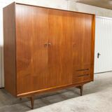 Scandinavian wardrobe 1960 Simat teak