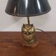 Lampe hibou en laiton des années 70
