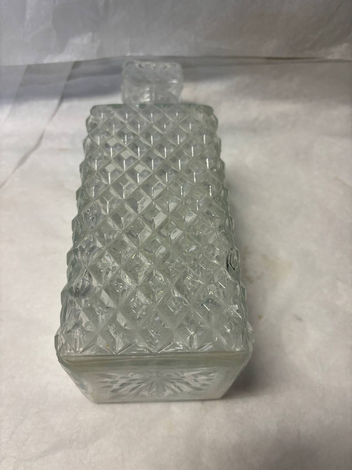 Vintage whiskey decanter