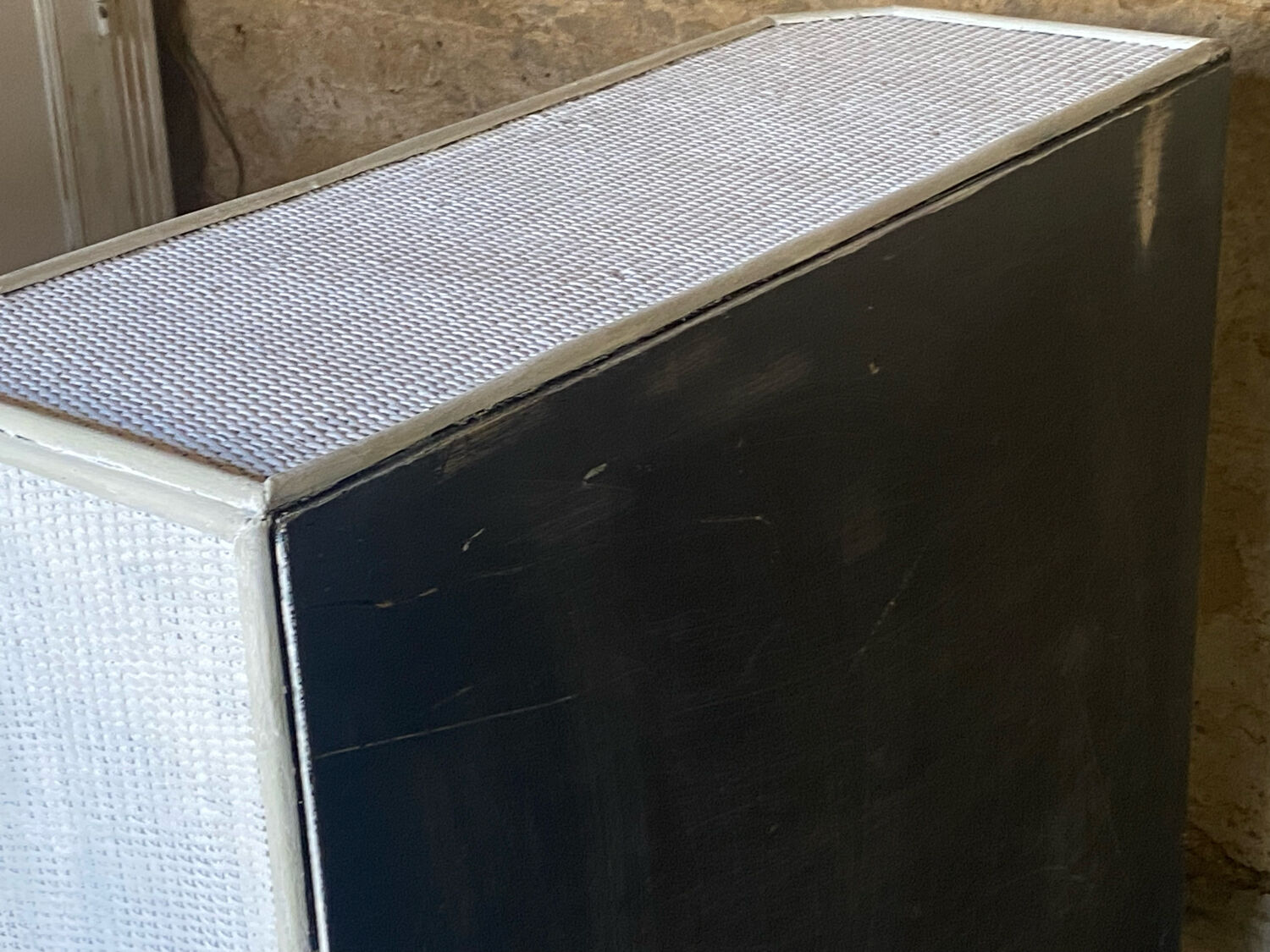 Rattan chest of drawers