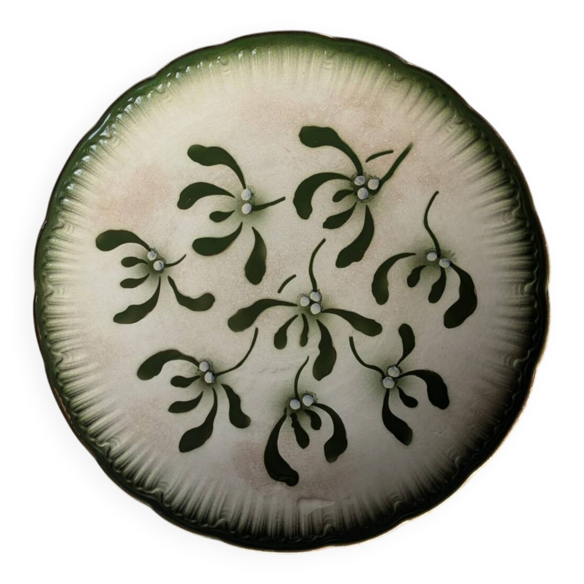 Plate from Digoin Sarreguemines