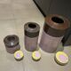 Set of 3 vintage decorative pots – Fabienne Jouvin,
