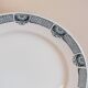 1 vintage dessert plate Saint Amand decor 4020