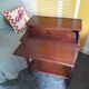 Bureau d’appoint vintage en bois massif – Ateliers Berniolles (Réf. 386)