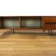 Low Teak Enfilade by Louis Paolozzi Monopoly Edition 1960