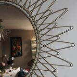 Mirror sun eye witch 57cm 70s