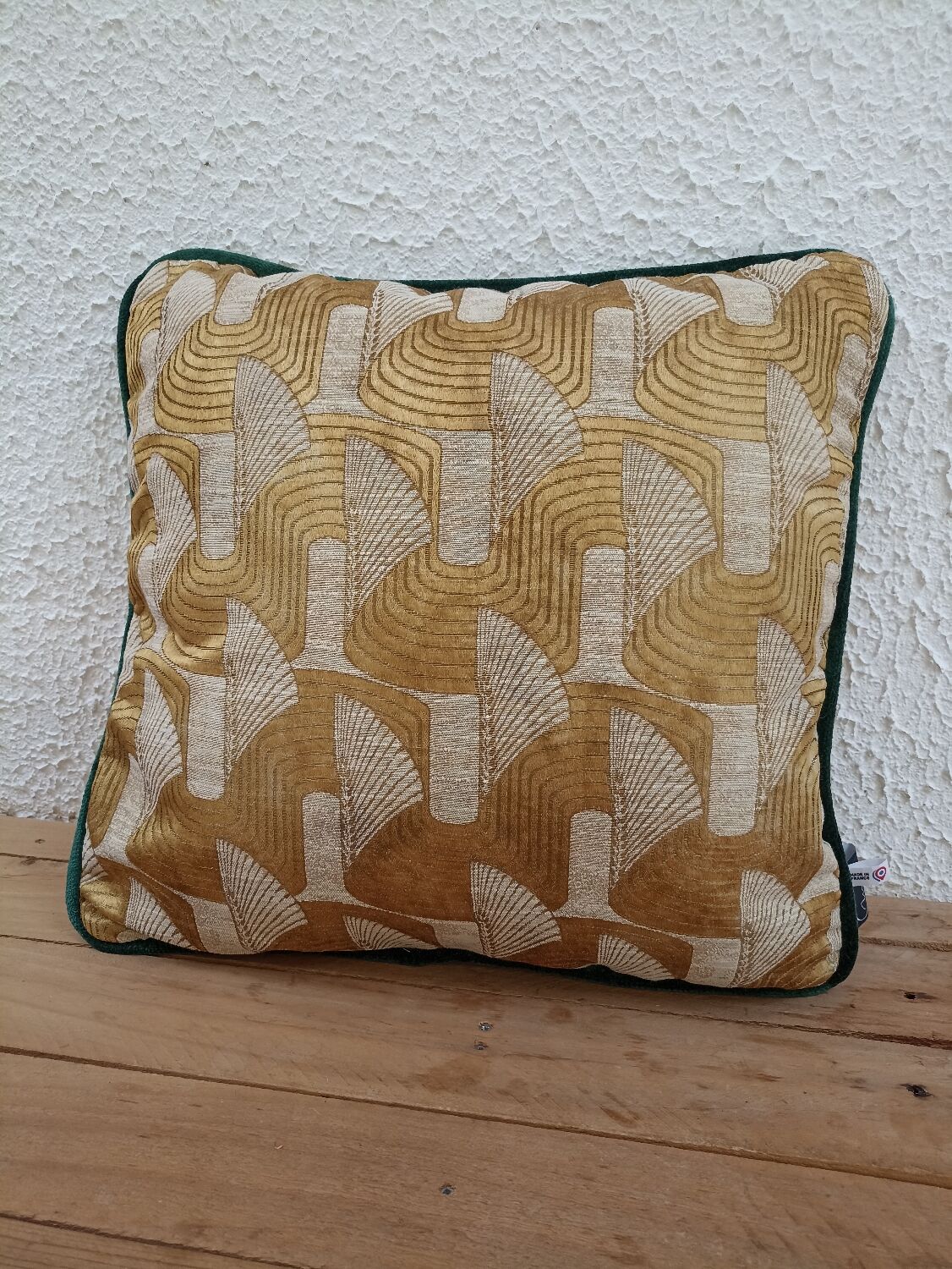 Set of 2 cushions "velvet" 40x40cm / 50x30cm