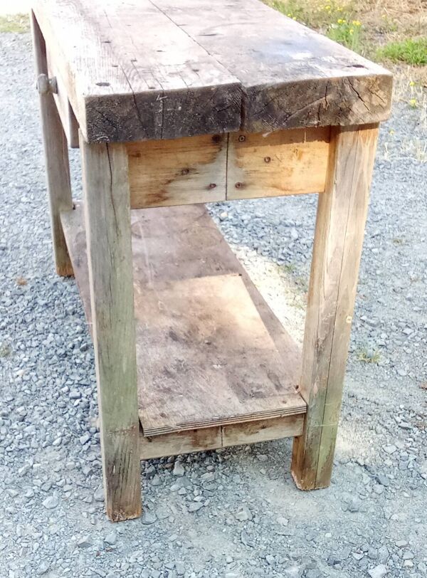 Ancien établi d atelier meuble de métier