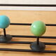 Coat rack with balls 50s