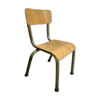 Vintage school chair for children