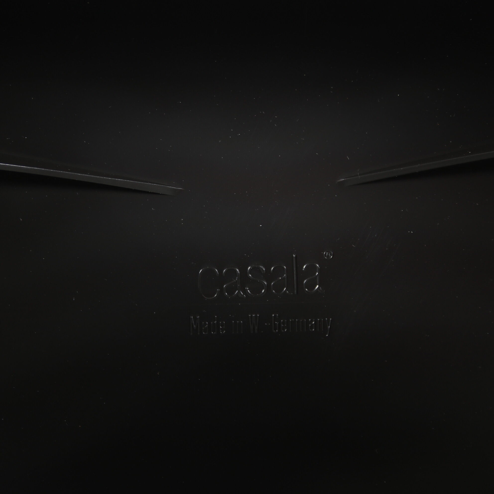 2000s Black “Casalino” stool by Alexander Begge for Casala, Germany