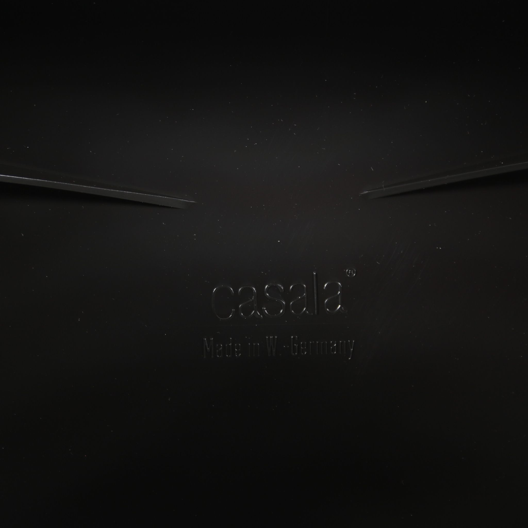 2000s Black “Casalino” stool by Alexander Begge for Casala, Germany