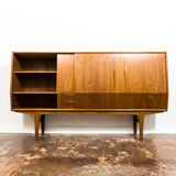 Danish Teak Highboard, 1960s